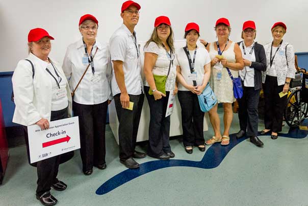 volunteers